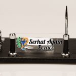 Eczacıya Hediye Baskılı Masa İsimlik