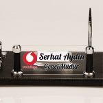Firmalara özel logo baskılı masa isimlik modelleri